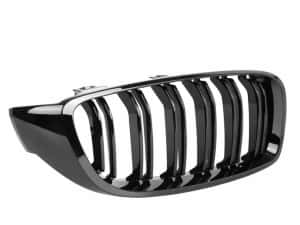 Grilă dublă / nari BMW Seria 4 F32 F33 F82 F83 – Model M  Negru Lucios — miniatura 10