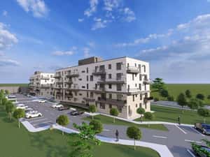 APARTAMENT cu 2 camere, 59 mp, ETAJ 2, Complex TUDOR VLAD RESIDENCE; — miniatura 3