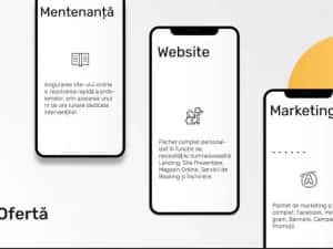 Creare site web modern, rapid si la pret accesibil! de la 749 lei — miniatura 9