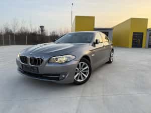 BMW F10 520d Automat,Navi mare ,Night Vision,Piele ,inmatriculata — miniatura 4