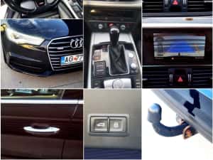 Audi A6 S-Line Ultra NAVI Scaune PIELE Memorii 2XJante Alu 2.0tdi 190CP Eu06 Carte Service  Variante — miniatura 5