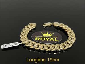 Bijuteria Royal CB : Bratara aur 14k unisex 15,43gr — miniatura 3