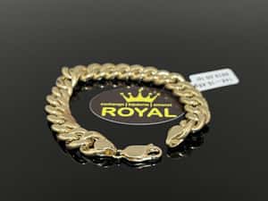 Bijuteria Royal CB : Bratara aur 14k unisex 15,43gr — miniatura 6
