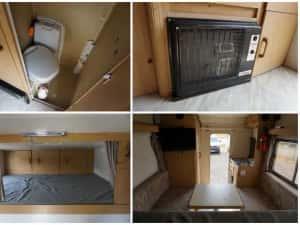 Tramp Autorulota cabina rulota camper truck overlander — miniatura 7
