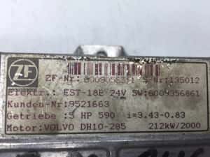 6009056311 Unitatea de control a cutiei de viteze BOSCH B6, B7, B9, B10, B12 bus (1978-2011) VOLVO — miniatura 5