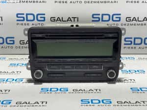 Unitate Radio CD Player RCD 310 Skoda Fabia 2 2007 - 2014 Cod 5P0035186B