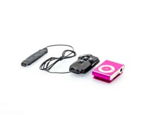 Mp3 Player cu casca de copiat fara fir Casti de copiat Sisteme copiat — miniatura 4