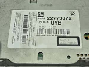 Unitate CD Player auto cu display Chevrolet Cruze J300 — miniatura 3