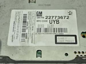 Unitate CD Player auto cu display Chevrolet Cruze J300 — miniatura 8