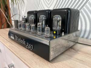 McIntosh MC240 amplificator putere lampi GE, Telefunken, NEC (1969) — miniatura 3