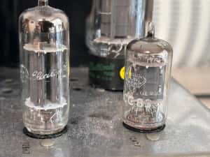 McIntosh MC240 amplificator putere lampi GE, Telefunken, NEC (1969) — miniatura 5