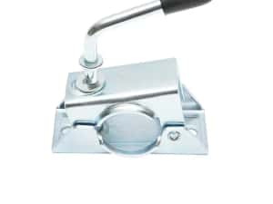 Clema suport pentru roata de sprijin remorca tija exterioara 48mm ERK — miniatura 3
