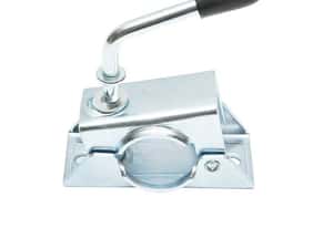 Clema suport pentru roata de sprijin remorca tija exterioara 48mm ERK — miniatura 5