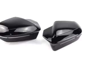 Capace oglinzi Bmw M Seria 5 7 i7 G60 G70 G90 negru lucios cu prinderi — miniatura 3