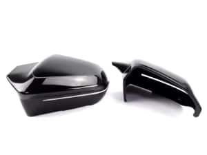 Capace oglinzi Bmw M Seria 5 7 i7 G60 G70 G90 negru lucios cu prinderi — miniatura 4