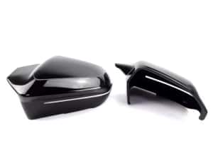 Capace oglinzi Bmw M Seria 5 7 i7 G60 G70 G90 negru lucios cu prinderi — miniatura 9