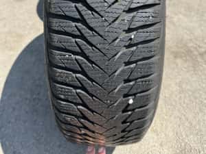 Vând set complet 4 jante tablă + 4 Anvelope de iarnă Goodyear UltraGrip 8 + capace – 185/65 R15 — miniatura 7