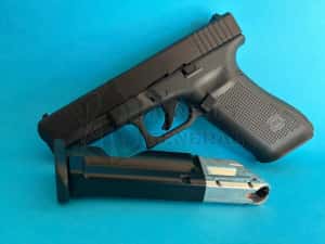 Glock 17 Gen5 pistol paintball cu bile cauciuc, recul puternic 5j — miniatura 5