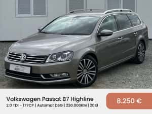 Volkswagen Passat B7 Highline 2.0 TDI 177CP 2013 DSG | RATE / TRANSPORT / NUMERE