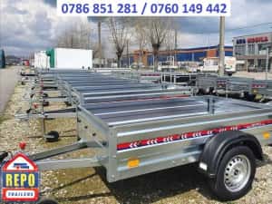 Remorca  Auto 750 KG Moto ATV Peridoc  Platforma Basculabila Apicola