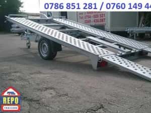 Remorca  Auto 750 KG Moto ATV Peridoc  Platforma Basculabila Apicola — miniatura 6