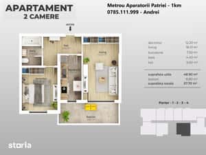 Metrou Aparatorii Patriei studio 49mp — miniatura 4
