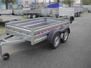 Remorca 750 kg doua axe, Carte RAR, numar rosu — miniatura 3