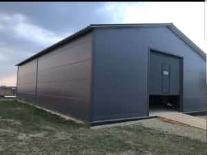 Vand hala metalica 14x40 structura panouri sandwich si alte dimensiuni — miniatura 4