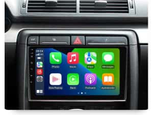NAVIGATIE Android 14 Audi A4 B6 B7 2002 + Waze YouTube CarPlay +CAMERA — miniatura 5