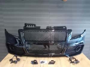 Bara fata Audi A4 B7 RS LOOK + S-LINE 2004-2007 Negru LY9B/LZ9Y — miniatura 8