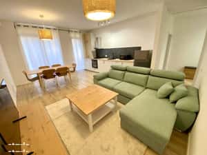 Vand apartament 2 camere cu gradina+parcare, amenajat modern, ARED-AFI — miniatura 3