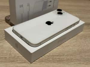 iPhone 14 Plus 6,7 inchi, culoare Starlight, Cutie Completă + Fast Charge Cadou — miniatura 5