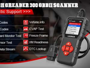 Tester Diagnoza Auto LAUNCH Creader OBD2 Scanare si Stergere Coduri Eroare Check Engine — miniatura 7