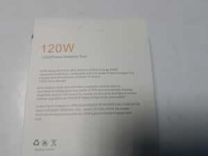Incarcator telefon priza rapid 120 W + cablu tip c — miniatura 2