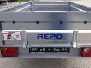 Remorca 750kg, Repo QRDS 260 cm x 135 cm, 2 axe, NOUA, OFERTA! — miniatura 7