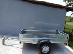 Remorca 750kg, Repo QRDS 260 cm x 135 cm, 2 axe, NOUA, OFERTA! — miniatura 10