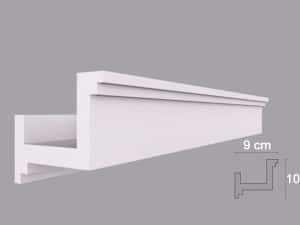 Scafa decorativa, model SC 8,scafe banda led,mascare teava gaze — miniatura 7