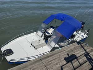 Barca Fishing boath motor Suzuki 60cp — miniatura 4