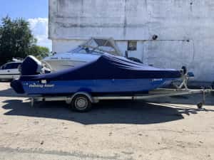 Barca Fishing boath motor Suzuki 60cp — miniatura 8