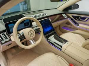Mercedes Benz S 500 4 Matic  Long Amg Mega Full Propietar Din 2023 Service Numai Autoklass — miniatura 5