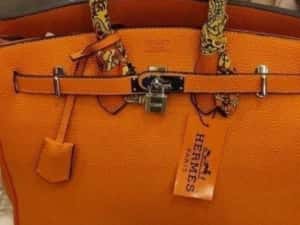 Geanta damă dimens.mare (40cmL) si medie (33cmL),model Kelly,saculet — miniatura 4