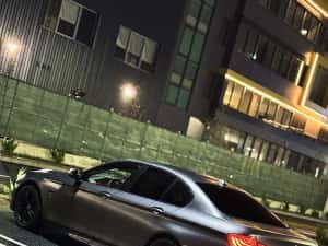 BMW Seria 5 F10 520d | M Pack, Trapa, Alcantara | Gri Mat Satinat — miniatura 9