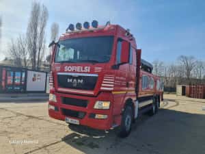 MAN TGX26 480 cu macara Fassi 185 — miniatura 3