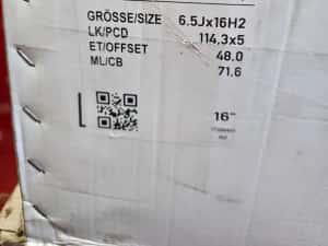 Jante Aliaj 5x114.3 16'' Hyundai I30 Kona Elantra NOI 6.5J ET 48 — miniatura 6