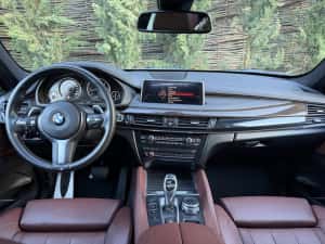 BMW X6 M50d 381Cp 2017 M-Paket Individual 69.000Km Primul Propietar Laser Trapa — miniatura 8