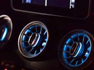 Grile Ventilatie Iluminate 64 culori Mercedes C-Class / GLC Fata/Spate — miniatura 7
