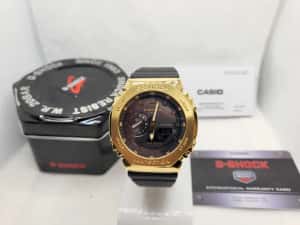 Ceas Casio G shock GM 2100g -1a9er, Gold-Black .Nou, Garantie 2 ani — miniatura 2