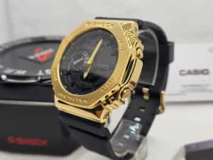 Ceas Casio G shock GM 2100g -1a9er, Gold-Black .Nou, Garantie 2 ani — miniatura 3