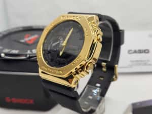 Ceas Casio G shock GM 2100g -1a9er, Gold-Black .Nou, Garantie 2 ani — miniatura 10