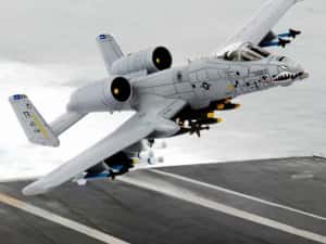 Macheta avion metalica A10 Warthog Thunderbolt II — miniatura 8